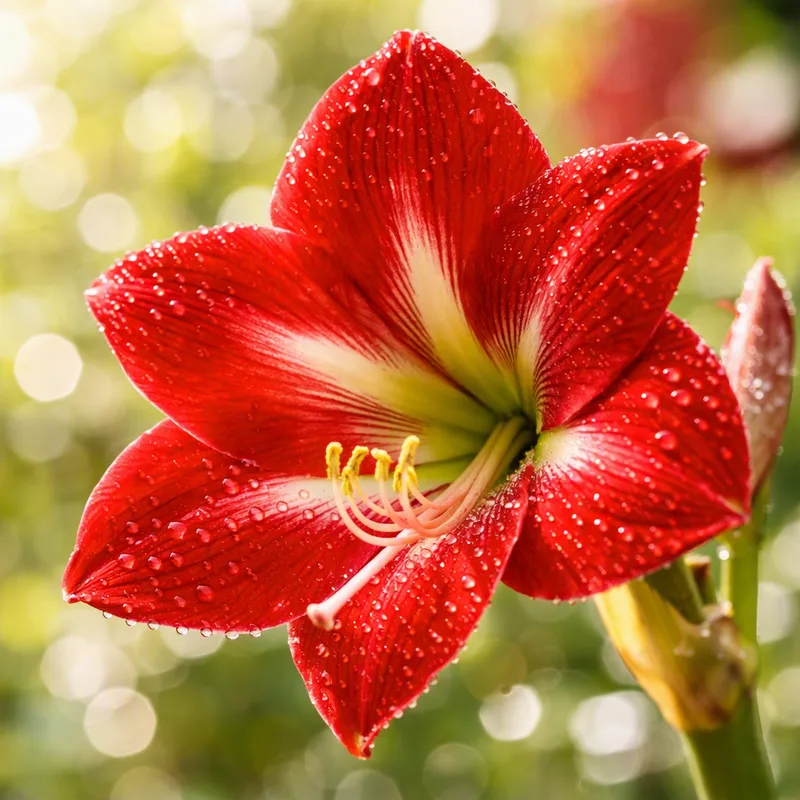 Amaryllis – rød