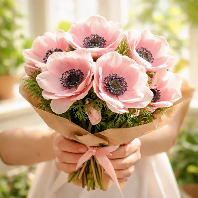 Anemone – rosa – bilde 3