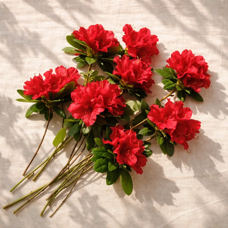 Azalea – rød – bilde 4