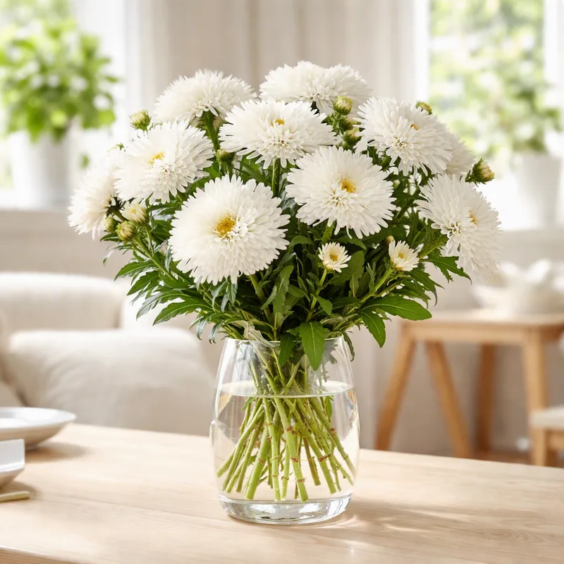Aster – hvit – bilde 2