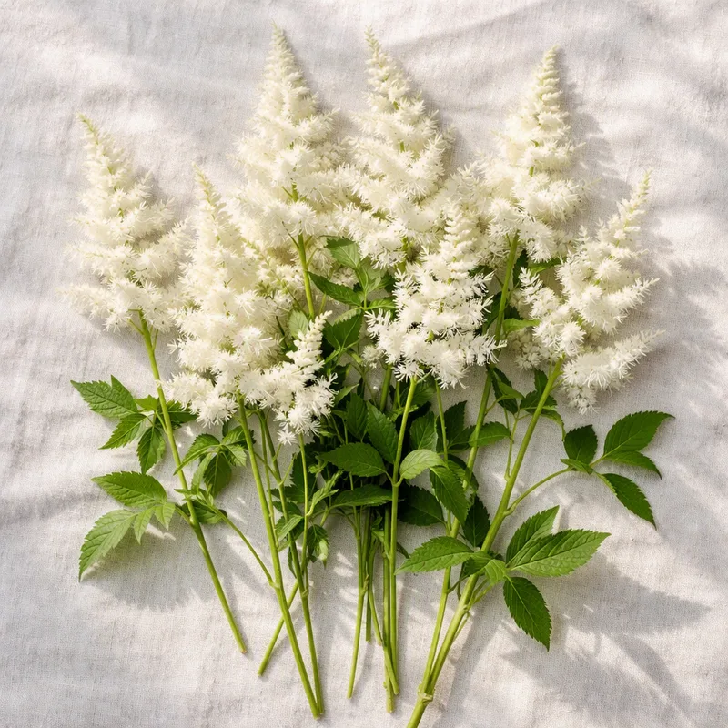 Astilbe – hvit – bilde 4