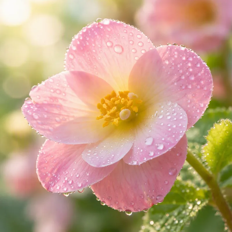 Begonia – rosa