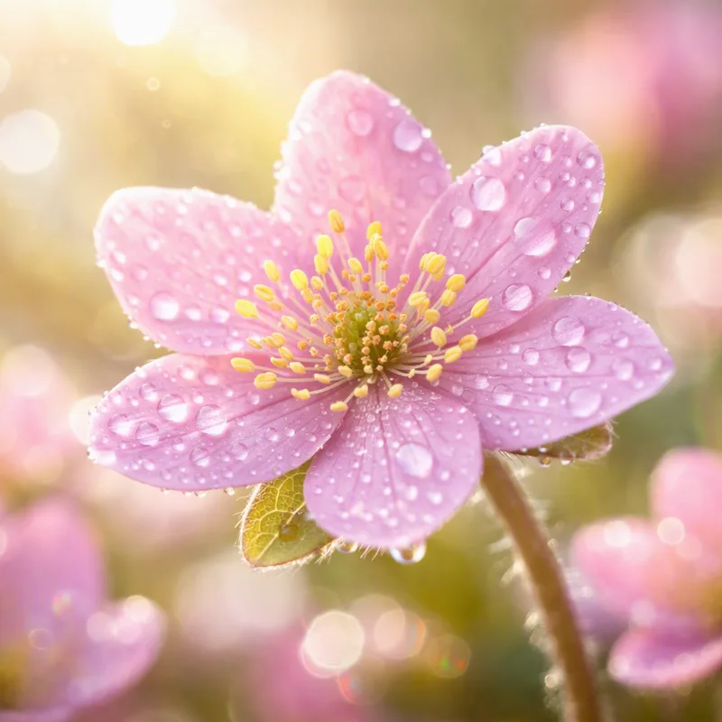 Blåveis – rosa