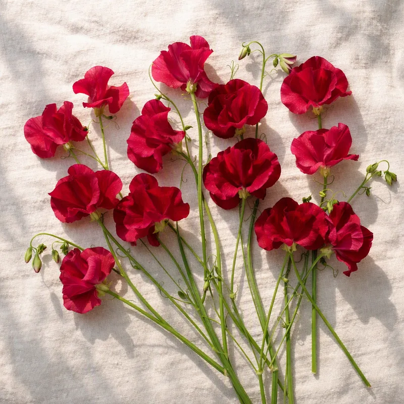 Erteblomst – rød – bilde 4