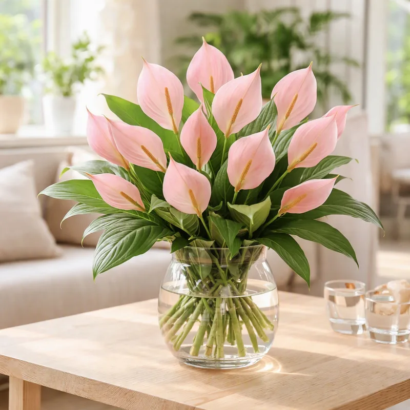 Fredslilje – rosa – bilde 2
