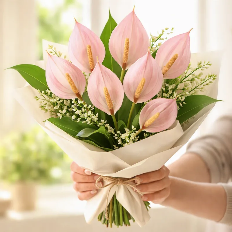 Fredslilje – rosa – bilde 3