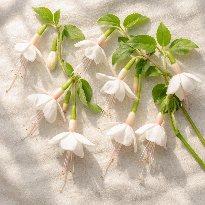 Fuchsia – hvit – bilde 4