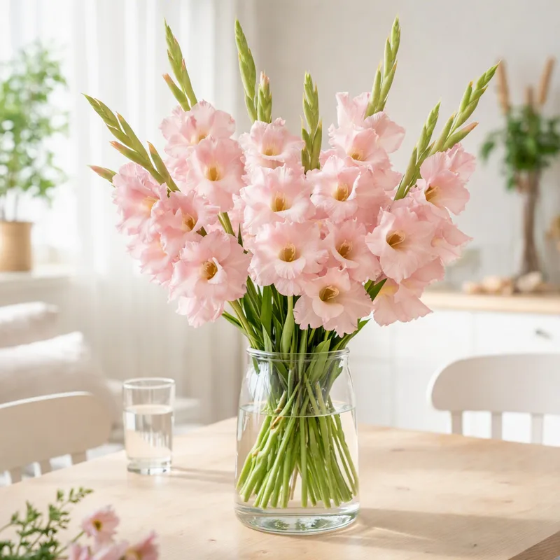 Gladiolus – rosa – bilde 2