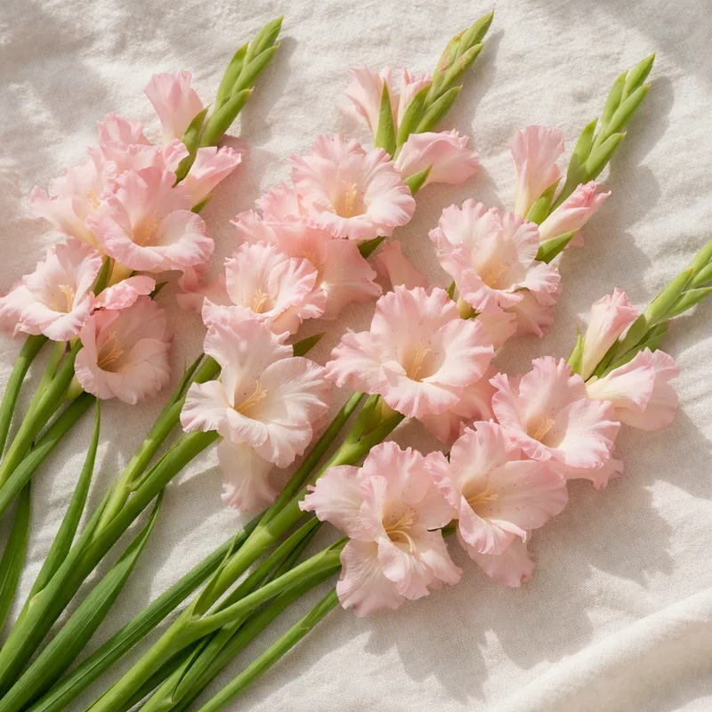Gladiolus – rosa – bilde 4