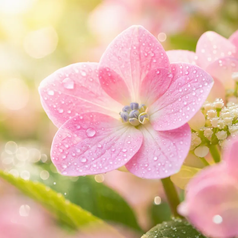 Hortensia – rosa