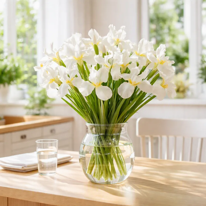 Iris – hvit – bilde 2