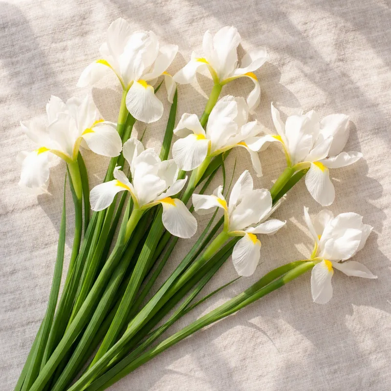 Iris – hvit – bilde 4