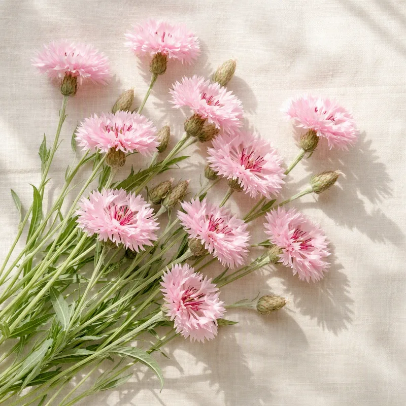 Kornblomst – rosa – bilde 4