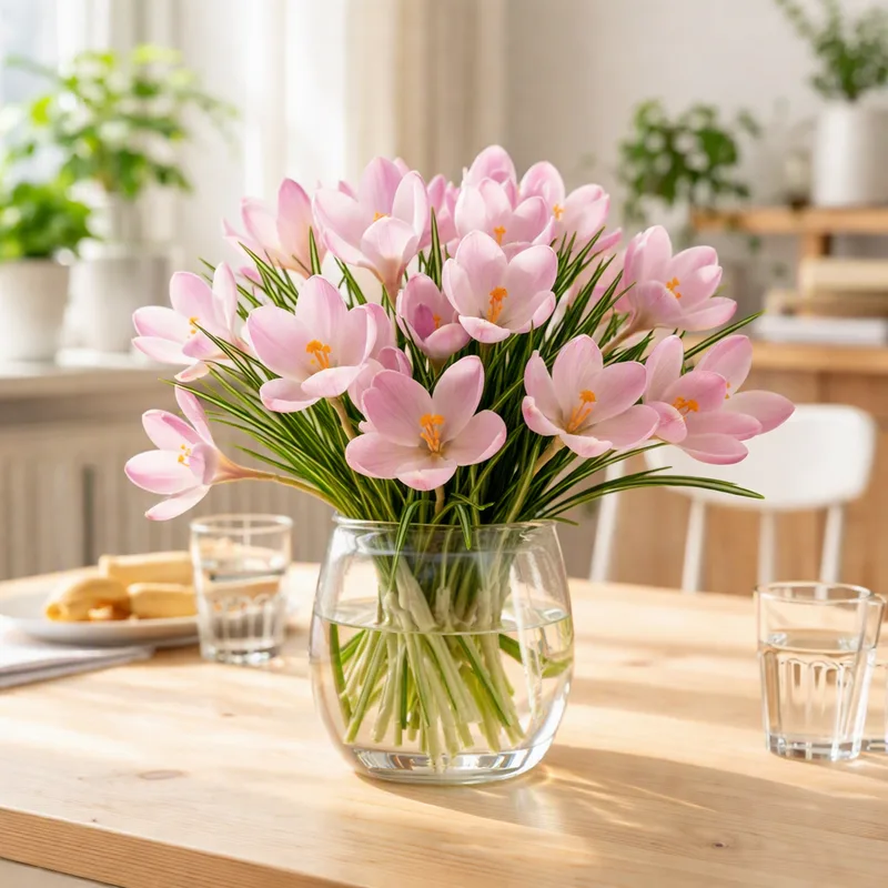 Krokus – rosa – bilde 2