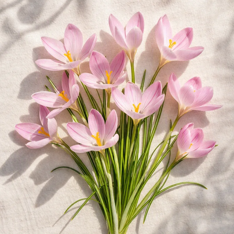Krokus – rosa – bilde 4