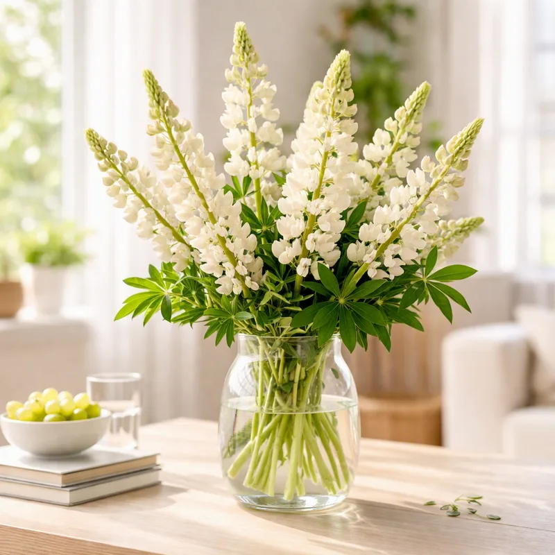 Lupin – hvit – bilde 2