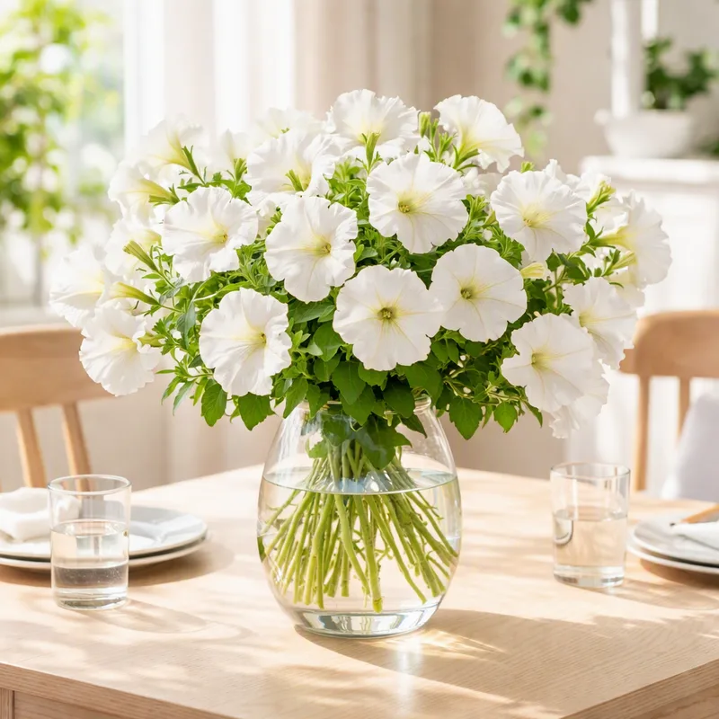 Petunia – hvit – bilde 2