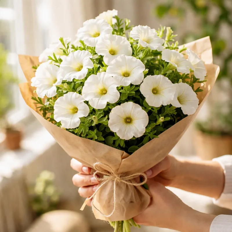Petunia – hvit – bilde 3