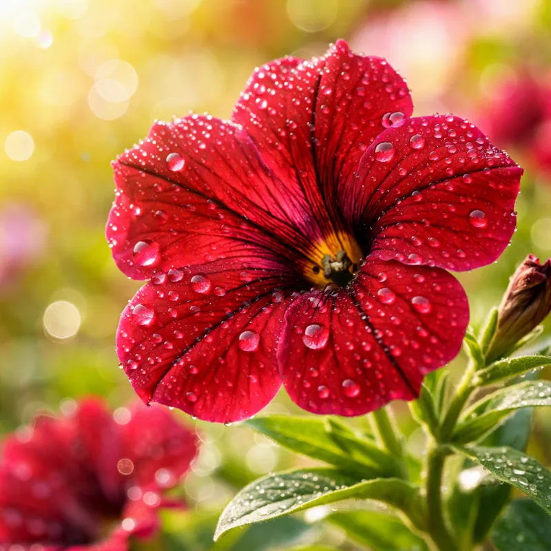 Petunia – rød
