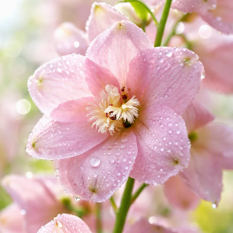 Ridderspore – rosa