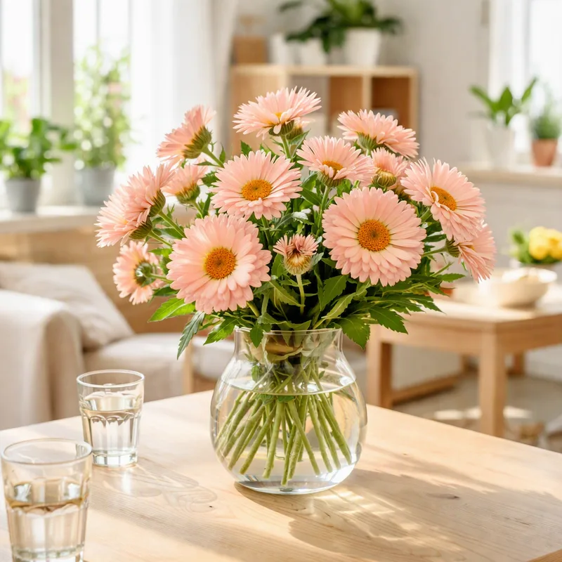 Ringblomst – rosa – bilde 2