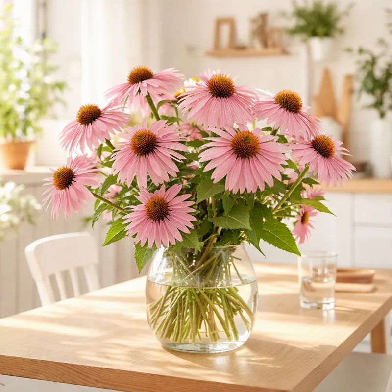 Rød solhatt – rosa – bilde 2