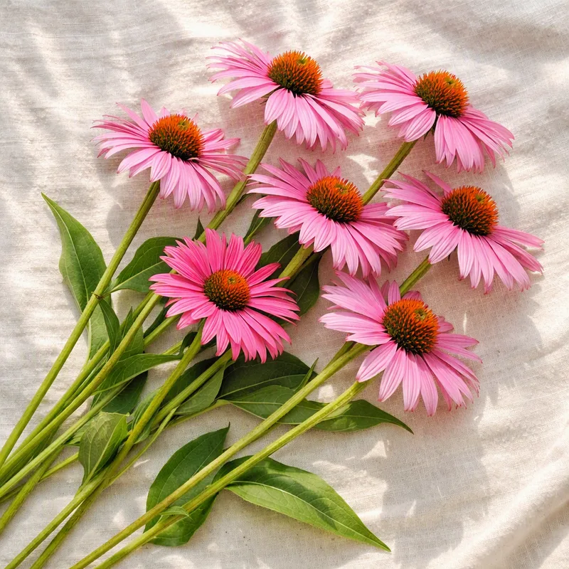 Rød solhatt – rosa – bilde 4