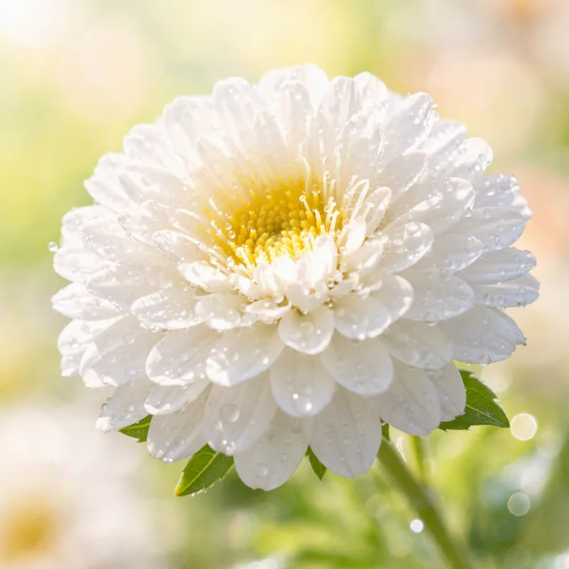 Sommerasters – hvit