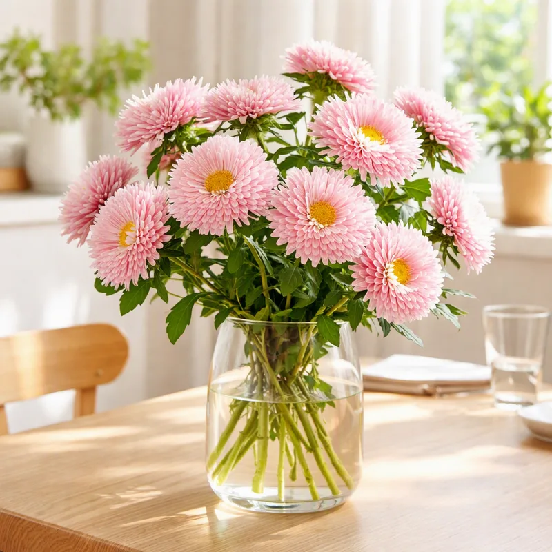 Sommerasters – rosa – bilde 2