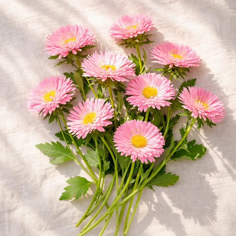 Sommerasters – rosa – bilde 4