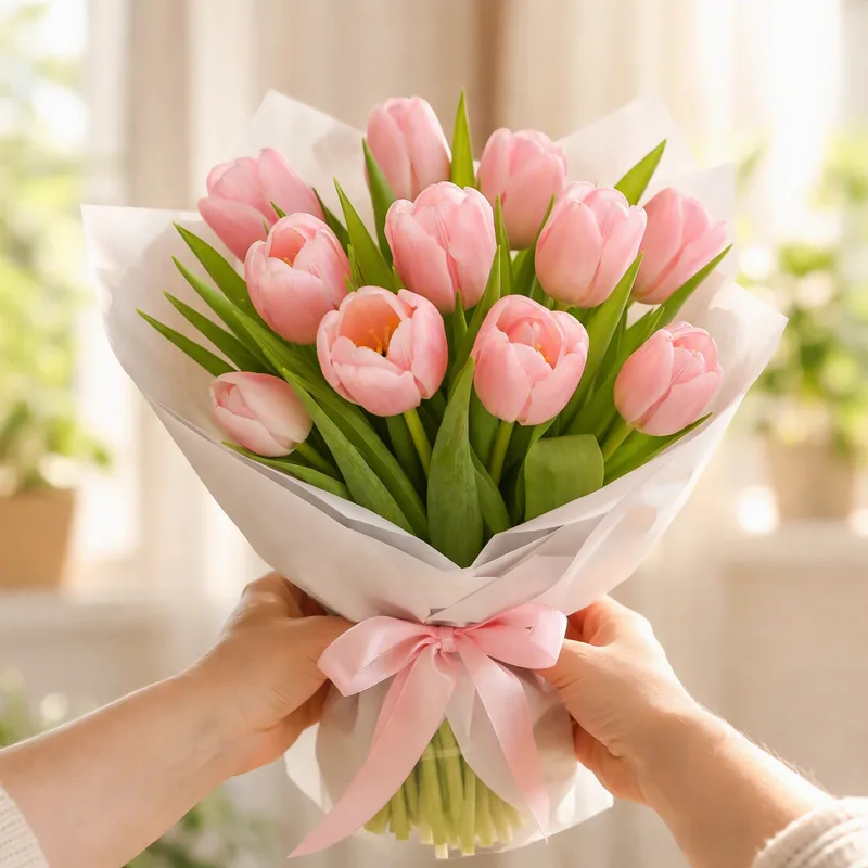 Tulipan – rosa – bilde 3