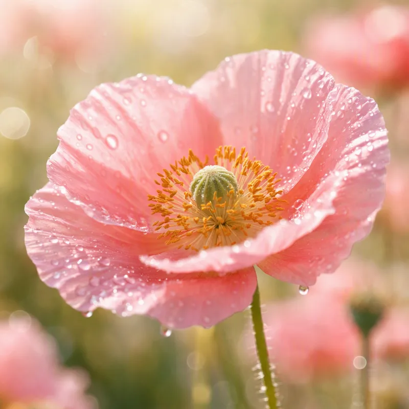 Valmue – rosa
